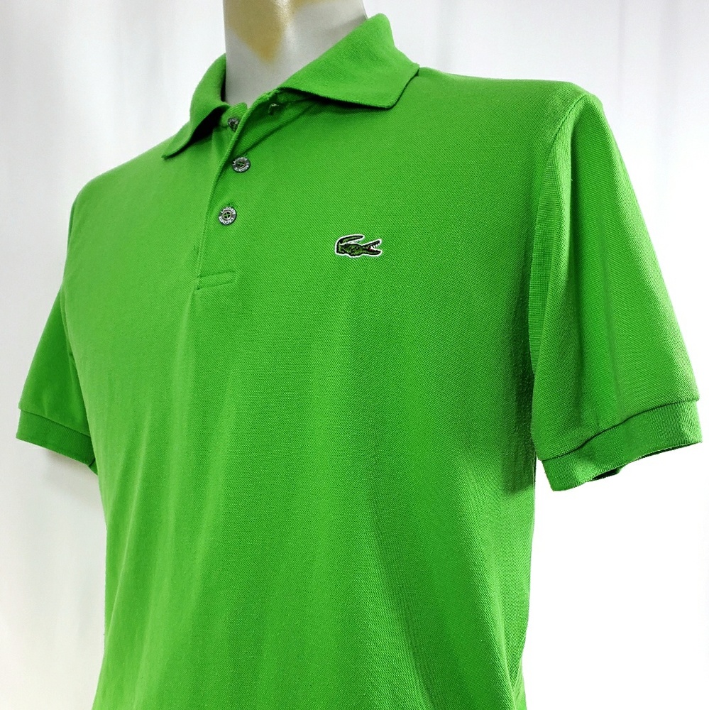 Lacoste Medium Short Sleeve Green Golf Polo Shirt